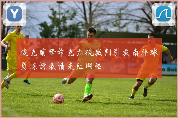 捷克前锋希克无视裁判引发南非球员惊讶表情走红网络